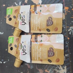 Yes to coconut frothe mousse masks